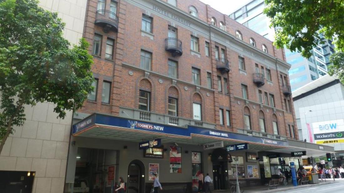 Albergue Base Brisbane Embassy Exterior foto